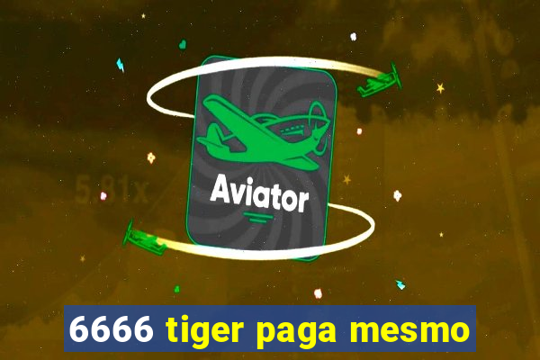 6666 tiger paga mesmo